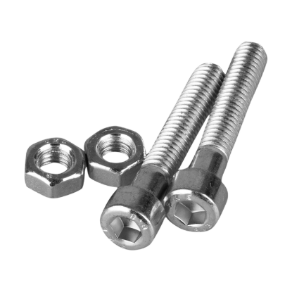 Hardware kit composed by fastening bolts and screw