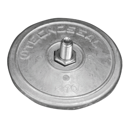 Flange a coppia Ø70mm con viteria
