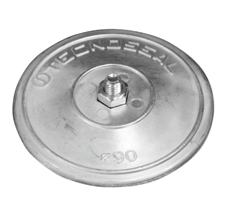 Flange a coppia Ø90mm con viteria