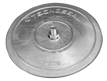 Flange a coppia Ø130mm con viteria