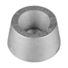Vetus round anode with steel insert Ø78 H45