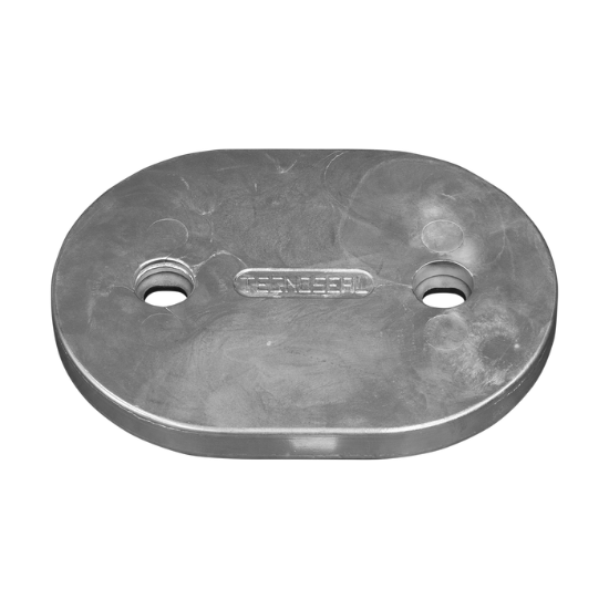 Oval plate without insert