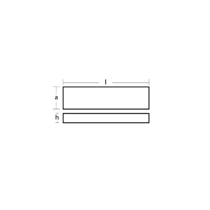 Oval plate for hull (19.29"x 1.89"x 0.79"H)