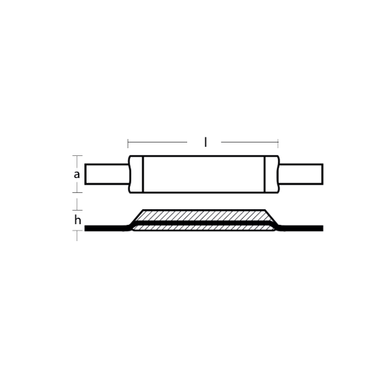 ingot type weld on anode 1,6kg