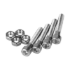 Hardware kit composed by fastening bolts and screw