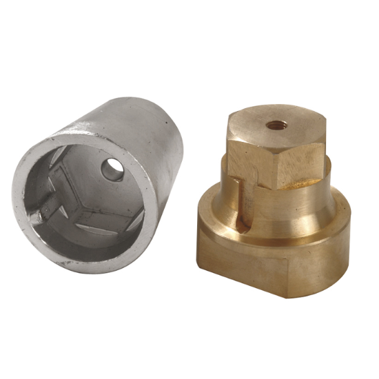 Radice propeller anode hexagonal type