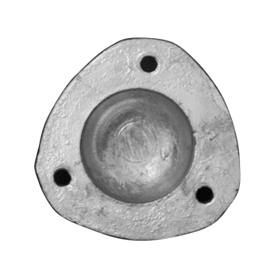 Compatible Max Prop - 3 holes propeller anode Ø65 ext, Ø 38 int.