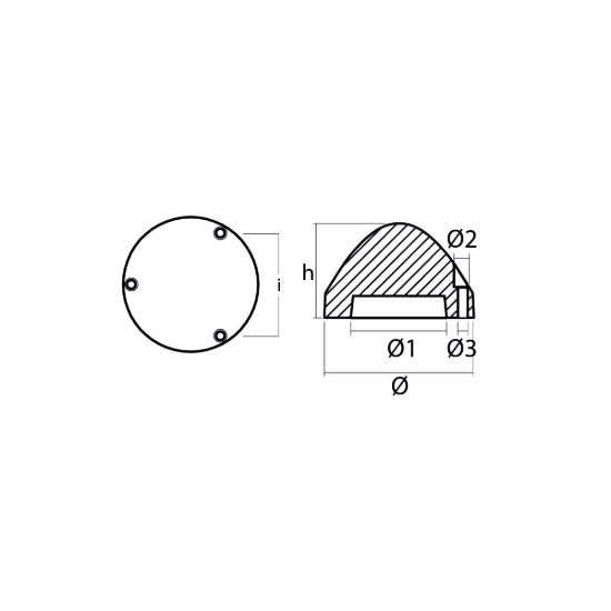 Compatible Max Prop propeller anode