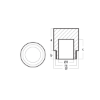 Akir series propeller anode Ø145