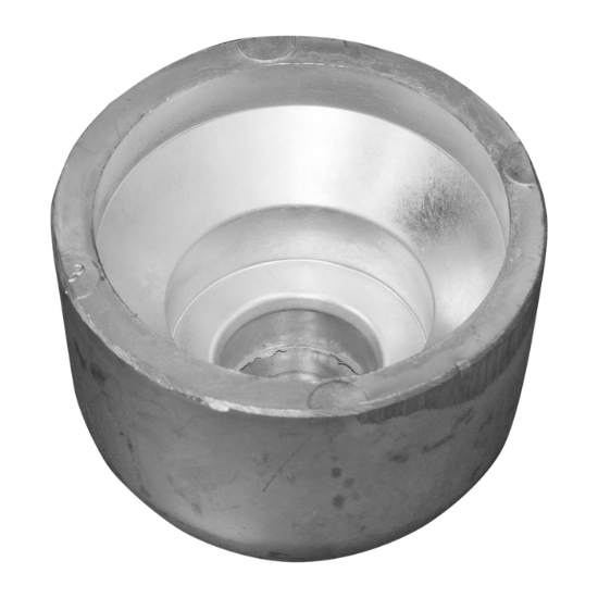 BCS conical propeller nut with stainless steel insert Ø 68 H.55