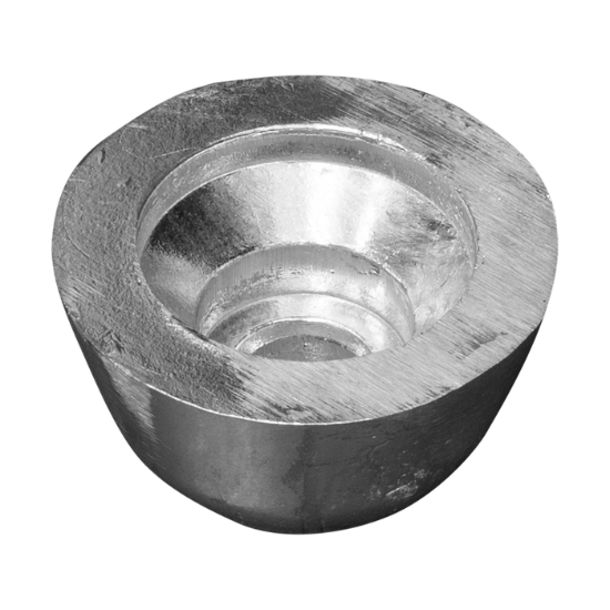 BCS conical propeller nut with stainless steel insert Ø 84 H.52
