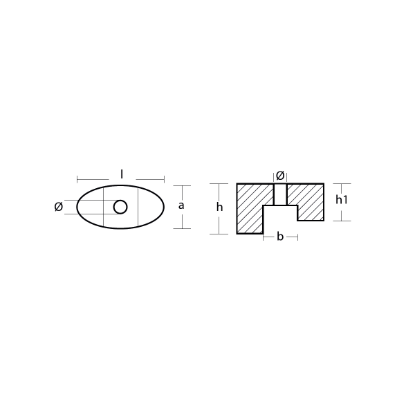 Vetus Small block for Bow thrust KW3 - V-SET0153