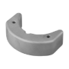 Johnson-Evinrude Halfmoon anode - Anodo per fuoribordo Johnson-Evinrude