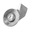 Johnson -Evinrude trim tab anode - Pinna per motori Johnson-Evinrude