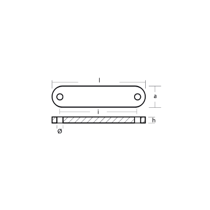 Selva anode plate for engine