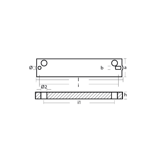 Suzuki Stern Bracket anode - Anodo per supporto fuoribordo Suzuki