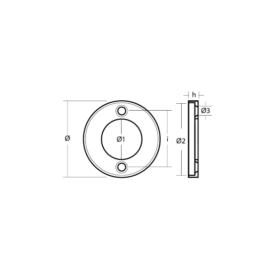 Volvo outdrive ring for engine 250 - 270 - 275 - 285