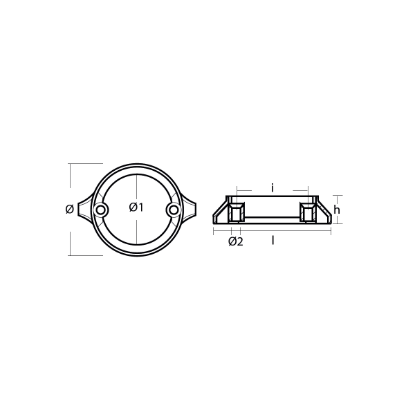 Volvo outdrive ring for engine 290 duo prop