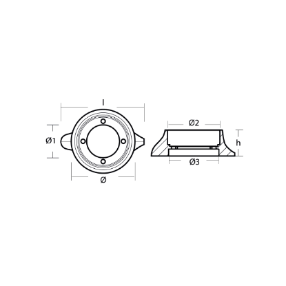 Volvo ring for sail drive 110