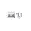 Volvo Penta Block for DPX outdrive