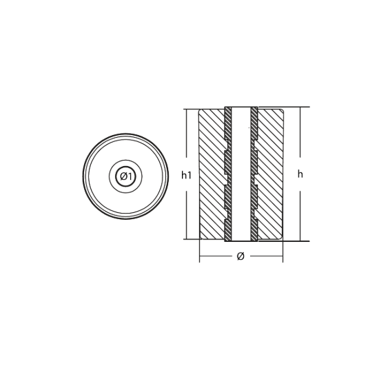 Volvo Penta anode for exhaust pipe - Anodo per tubo di scarico