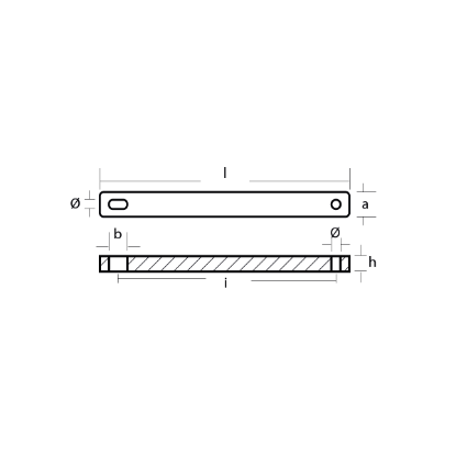 Yamaha Outboard Bar anode - Barra per motori Yamaha