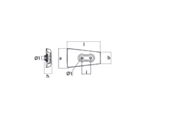 Trim Tab Anode