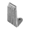Castoldi large bracket anodes - Anodo a squadra grande Castoldi