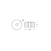 SEADOO whasher anode for Aquascooter - Rondella per Acquascooter Seadoo