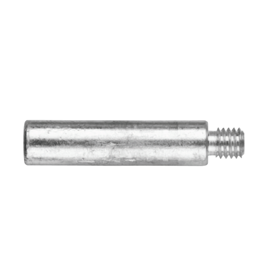 Textron-Weber motor pencil anode alluminium only Ø 15,9 L. 63,5