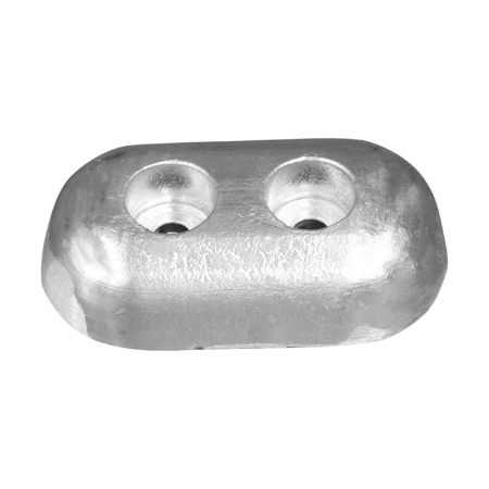 piastra ovale senza inserto 115x65x30