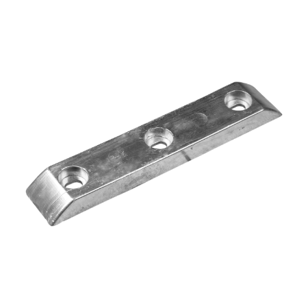 piastra 3 fori 400x77x30,5 con inserto