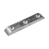 Kamewa bar with 3 holes 600x100x40 with insert