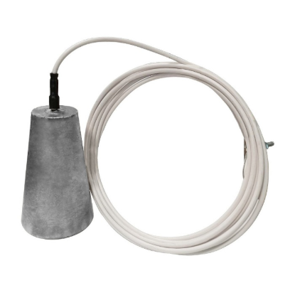 Hang on Aluminium anode 0,98kg cable lenght 6mt