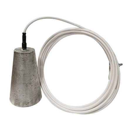 Anodo per ormeggio in magnesio - kg. 1,850