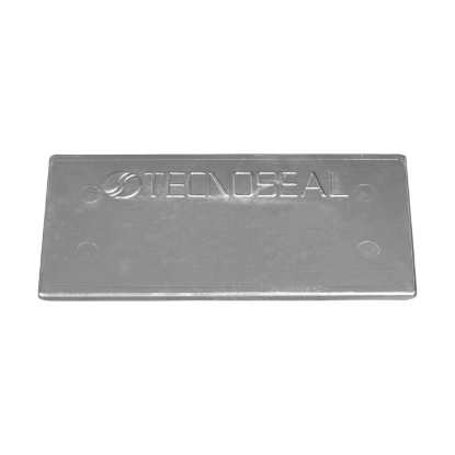 Oval plate without strap 270x120x30 H.C.150