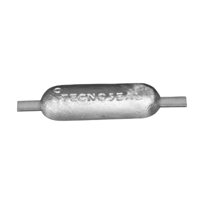 Oval weld on anode