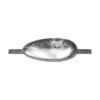 Tear drop weld-on anode