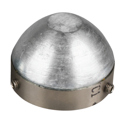ogiva bosvik in zinco con inserto inox ø50