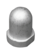 Renault type propeller nuts for shaft Ø 28-34