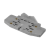 OMC Stringer Drive Housing Anode - Piastra per motori OMC Stringer