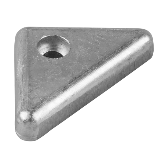 Volvo Penta triangle anode plate - Anodo triangolare Volvo Penta