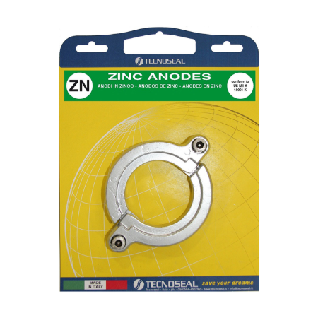 Yanmar saildrive kit: anodes + hardware included (no brackets) - completo di viteria (no piastrine di fissaggio)