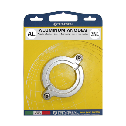 Yanmar saildrive kit: anodes + hardware included (no brackets) - completo di viteria (no piastrine di fissaggio)