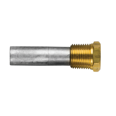 yanmar anode  ø16 l.50 complete with brass plug th.1/2'' gas conico