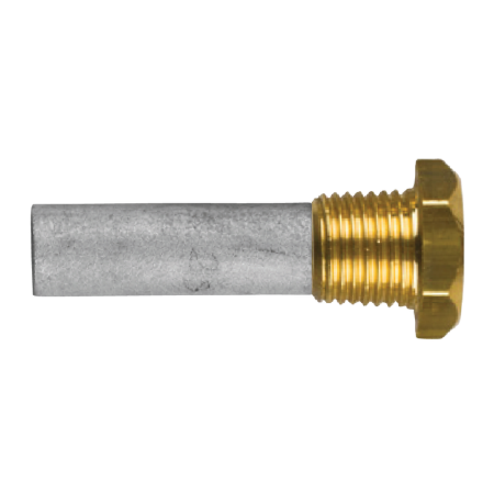 Barrotto Yanmar Ø12,5 - L. 30 - completo di tappo 3/8'' GAS conico