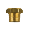 Caterpillar brass plug th. 1/2'' bspt