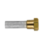 Caterpillar  pencil anode Ø 12,5 L.38 complete with brass plug th.3/8''GAS