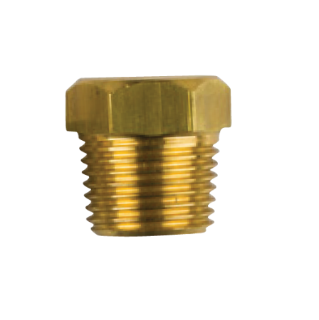 tappo 1/2" gas conico - 1/2" bspt