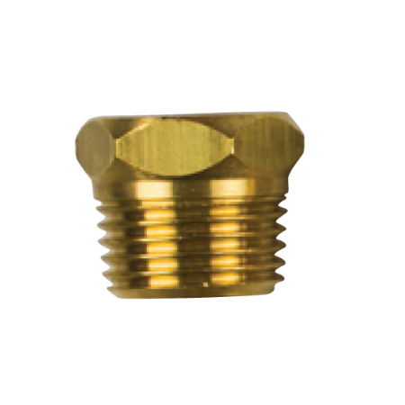 tappo ø 1/4" gas conico - 1/2"bspt